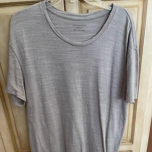 Allsaints Oversized Distressed Tee